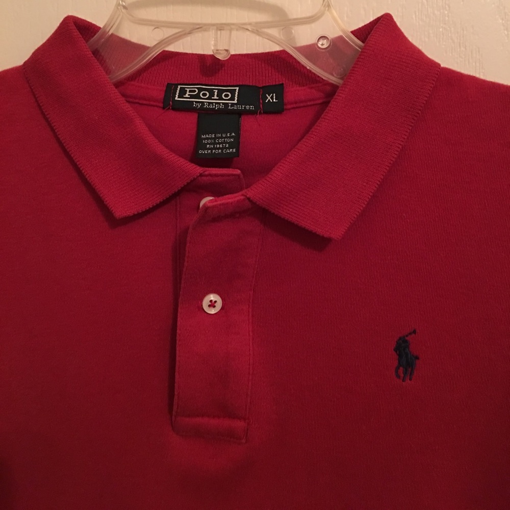 RALPH LAUREN🏃🏽Boys Long Sleeve Polo Size XL